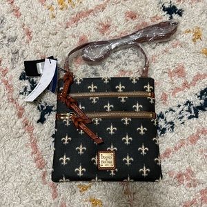 Dooney & Bourke - NFL Saints Triple Zip Crossbody
